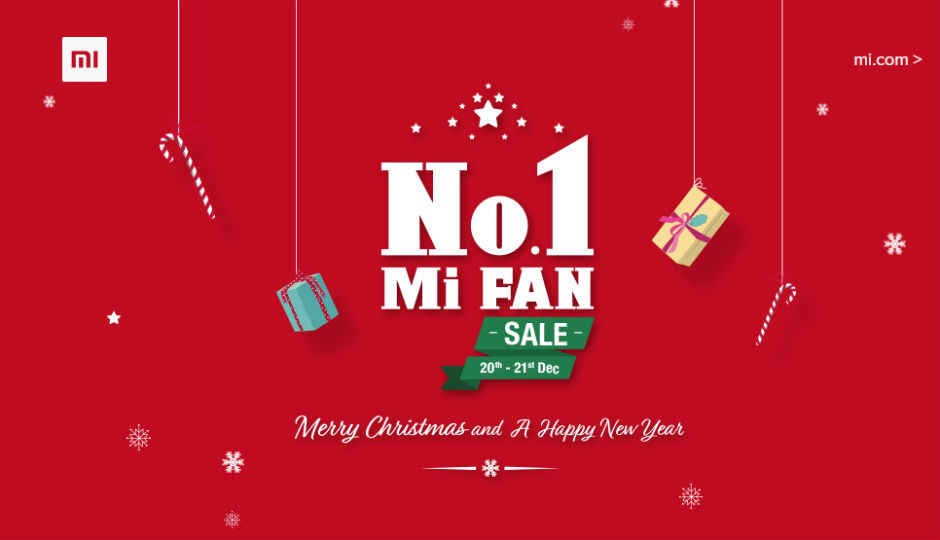 Xiaomi No. 1 Mi Fan sale on Mi.com from Dec 20 to 21: Deals on Mi A1, Redmi 5A, Redmi Y1 Lite, Mi Band HRX Edition and more
