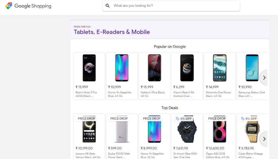 Google becomes ecommerce aggregator, launches new Shopping Search experience on web and mobile in India