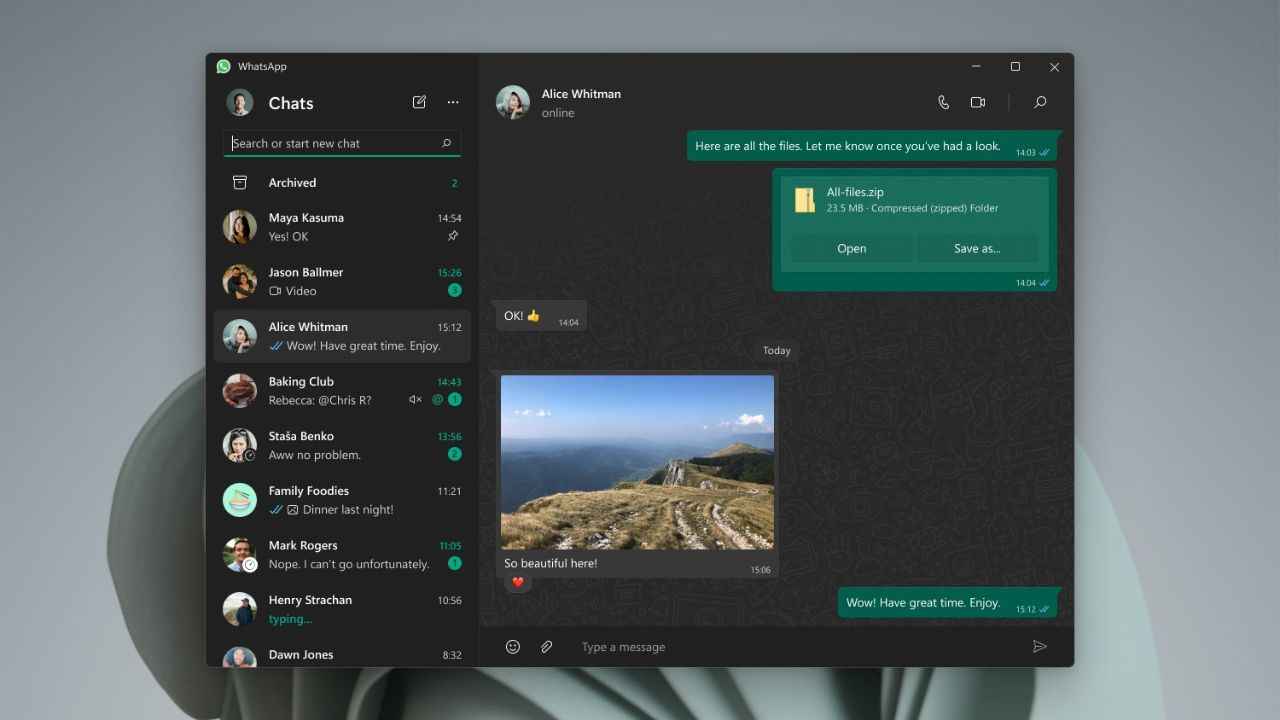 WhatsApp standalone Windows app now available: Download it here