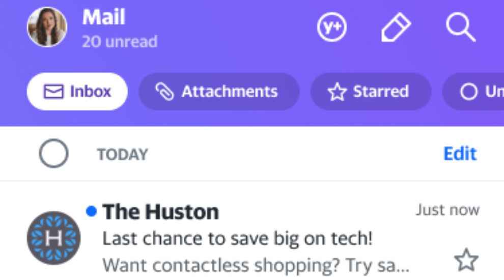 Yahoo Mail app update makes it easier to manage receipts and track