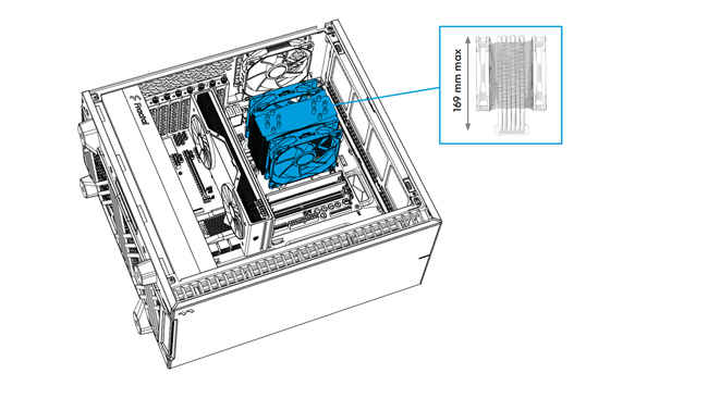 Chassis component clearance