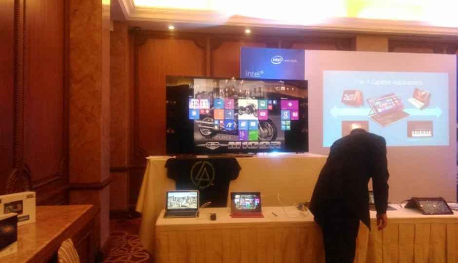 Intel showcases its new products