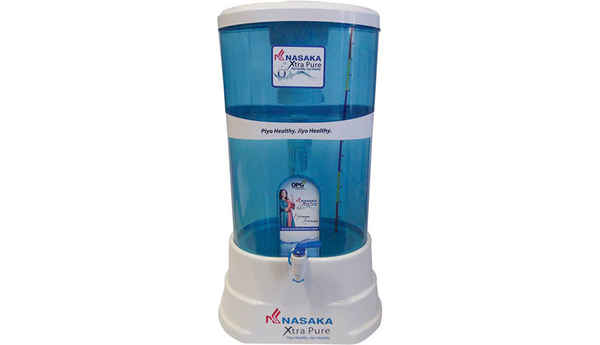 Nasaka Xtra pure non-electric water purifier by Okaya and Microtek