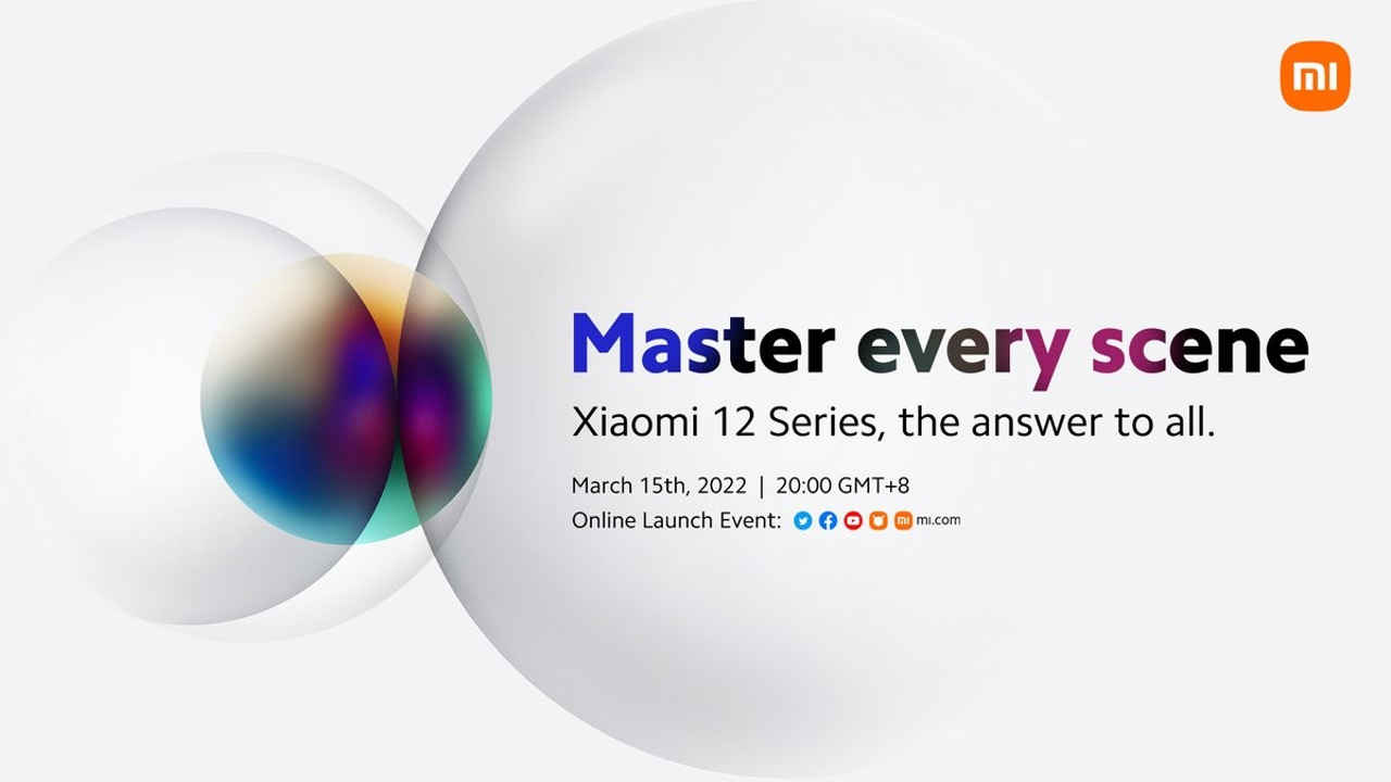 Xiaomi 12 5G and Xiaomi 12 Pro 5G press renders have surfaced ahead of Global Launch on March 15