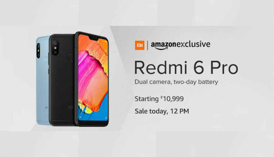 ಹೊಸ Redmi 6 Pro ಸೇಲ್ ಎಂದು ಮಧ್ಯಾಹ್ನ ಇದರೊಂದಿಗೆ 2200 ಕ್ಯಾಶ್ ಬ್ಯಾಕ್ ಮತ್ತು 4500GB ಡೇಟಾ ಪಡೆಯುವ ಸುವರ್ಣಾವಕಾಶ ಇಲ್ಲಿದೆ