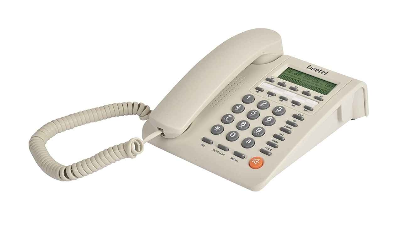 Landline phones with caller ID and hands-free speakerphone