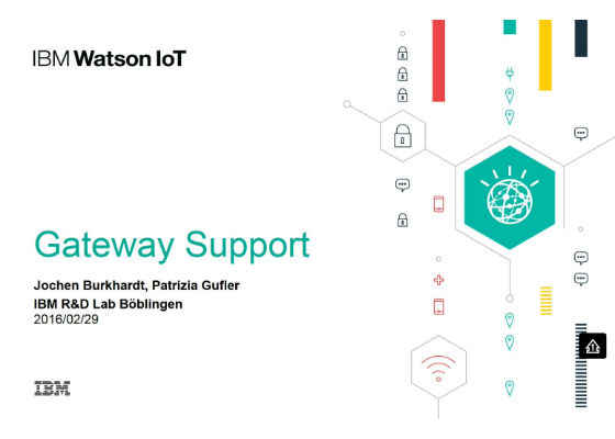 Using the IBM Watson IoT Platform with Intel IoT Devices and Gateways