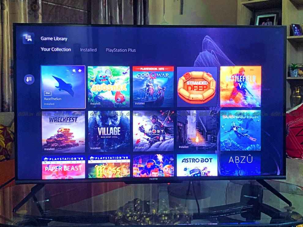 The Realme TV is a decent option for PS5 gaming. 