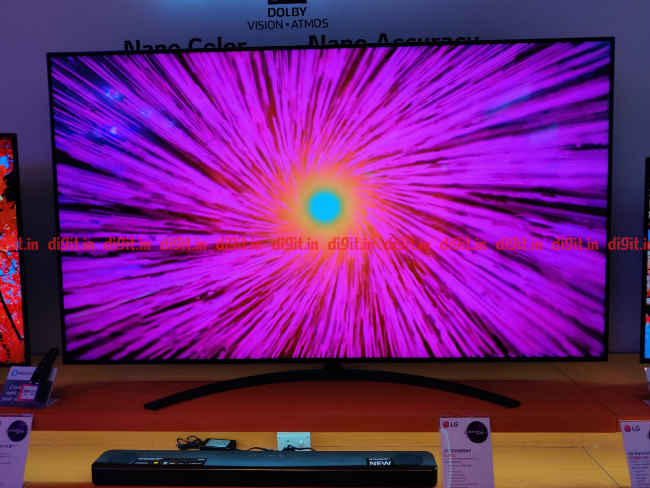 LG 2019 TV With Soundbar