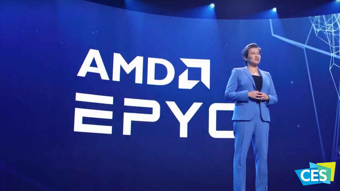 AMD CEO Lisa Su EPYC Server Processors CES 2021