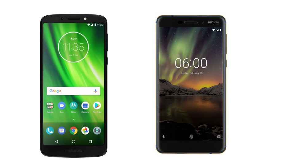 Spec comparison: Nokia 6.1 vs Moto G6