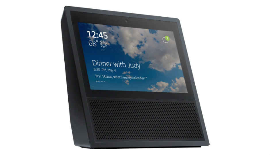 Images of Amazon Echo speaker with touchscreen leaked