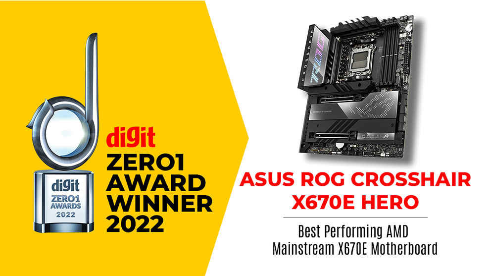 Digit Zero1 Award 2022 Winner ASUS ROG CROSSHAIR X670E HERO
