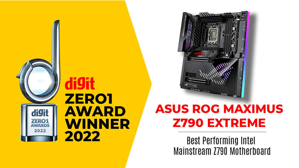 Digit Zero1 Award 2022 Winner ASUS ROG MAXIMUS Z790 EXTREME