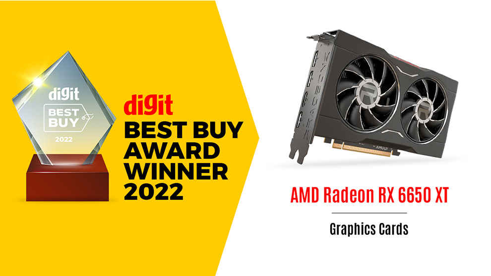 Digit Best Buy Award 2022 Winner AMD Radeon RX 6650 XT