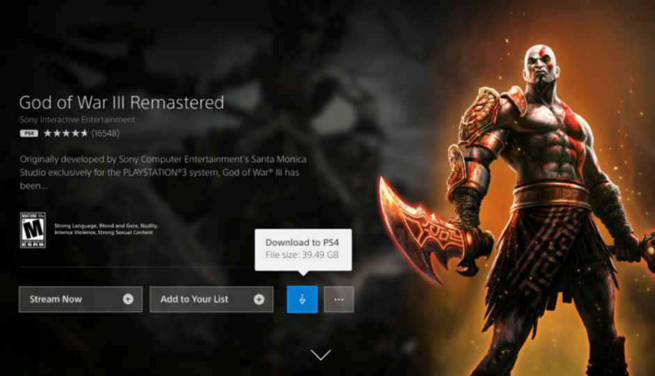 PlayStation Now subscribers get ability to download PS4 and PS2 games