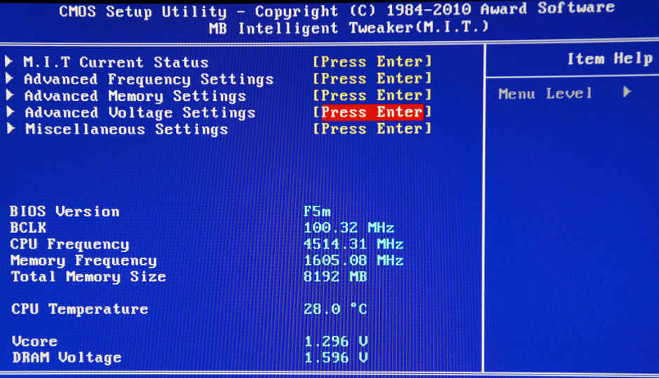 acer aspire one bios overclock