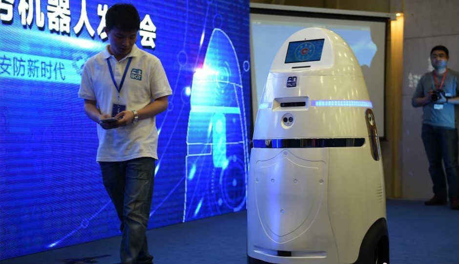 Did China really build a riot control security robot?