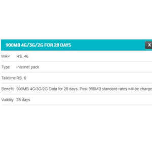 வோடாபோனின்  RS 100 யில் வரும்  அதிரடி டேட்டா பேக்ஸ்