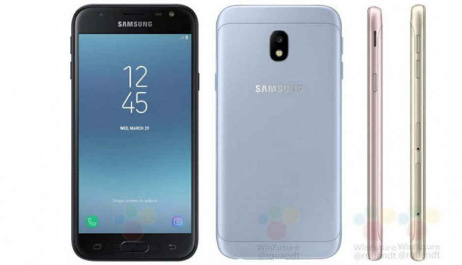 Samsung Galaxy J3 (2017) चार कलर वेरिएंट्स में होगा लॉन्च