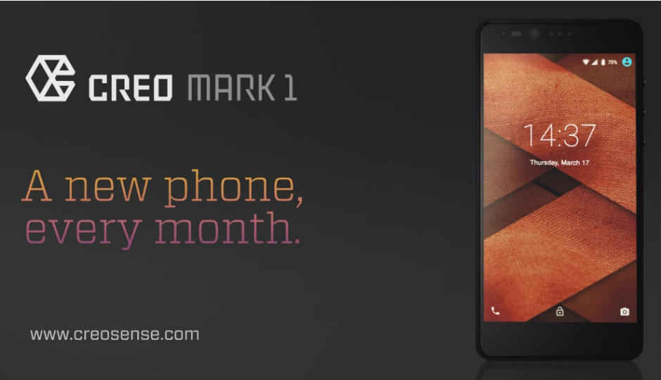 Creo Mark 1 smartphone promises monthly OS updates