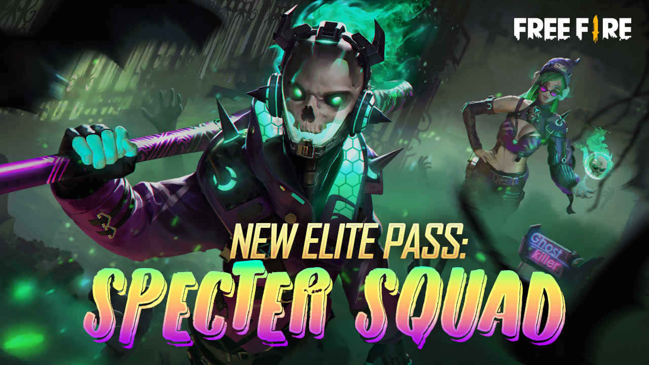 Garena Free Fire Announces new Specter Squad Elite Pass for January 2021