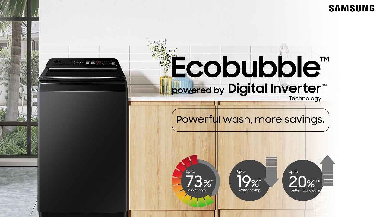 Samsung Launches New Range of Ecobubble Fully Automatic Top Load Washing Machines