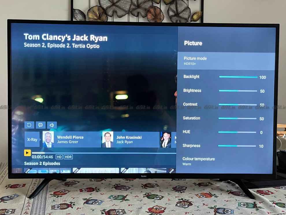 HDR 10+ on Redmi Smart TV X43