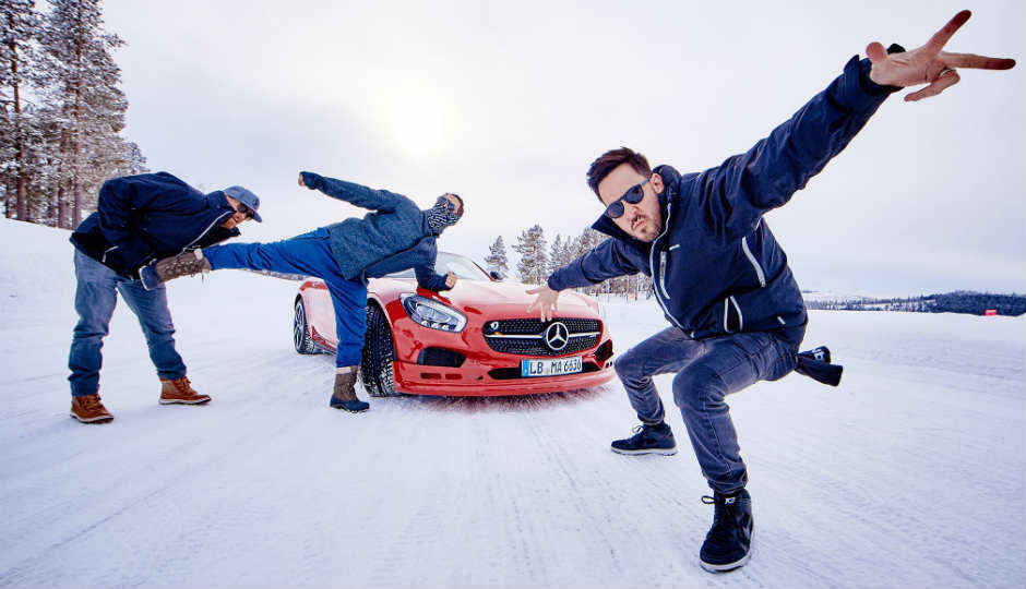 Mercedes-AMG teams up with Linkin Park to design the sound of fut... Mercedes-AMG teams up with Linkin Park to design the sound of fut...