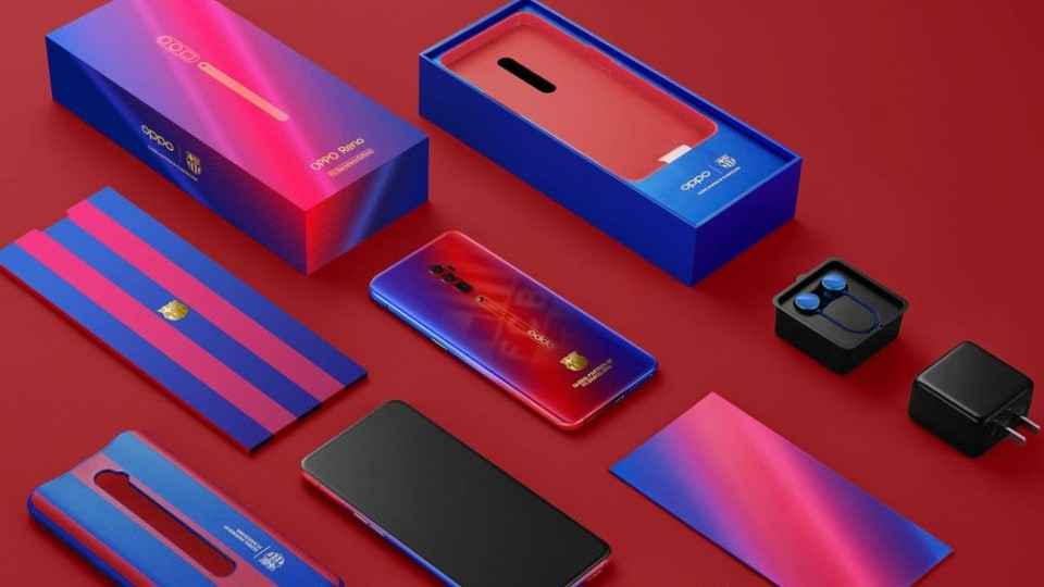 Oppo Reno 10X Zoom FC Barcelona Edition launched