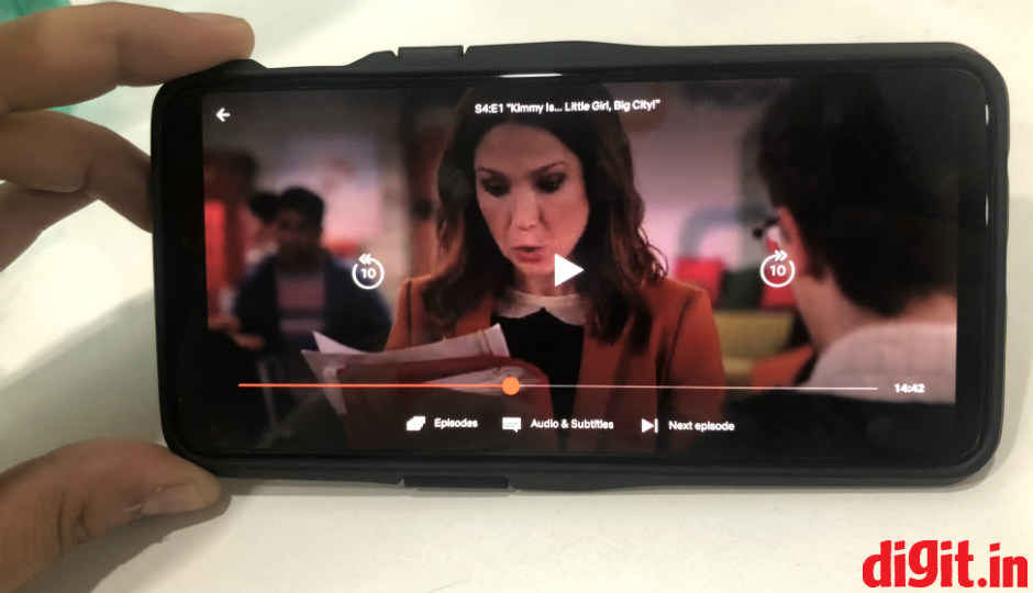 Netflix finally redesigns its player UI with larger controls, -/+ 10s, and 'Next Episode' button