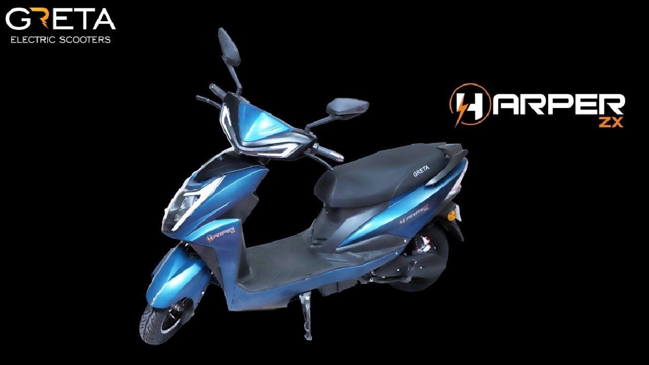 100 Km ரேன்ஜ் கொண்ட Greta Harper ZX Series-I எலெக்ட்ரிக் ஸ்கூட்டர் 41,999 விலையில் அறிமுகமானது.