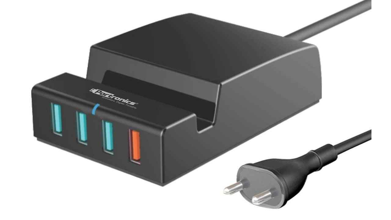 USB charging hubs with quick charge 3.0 support