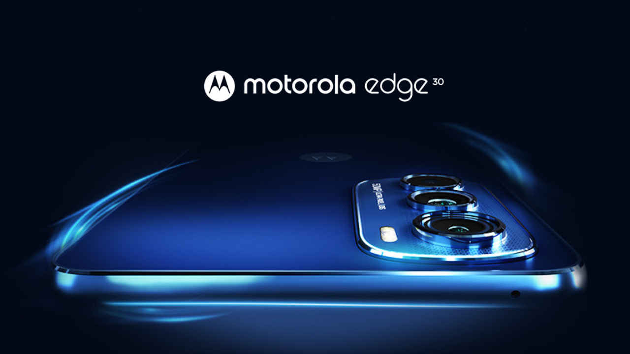 Motorola Edge 30: ವಿಶ್ವದ ಅತಿ ತೆಳ್ಳಗಿನ 5G ಸ್ಮಾರ್ಟ್ಫೋನ್ ಇಂದಿನಿಂದ ಭಾರತದಲ್ಲಿ ಖರೀದಿಗೆ ಲಭ್ಯ