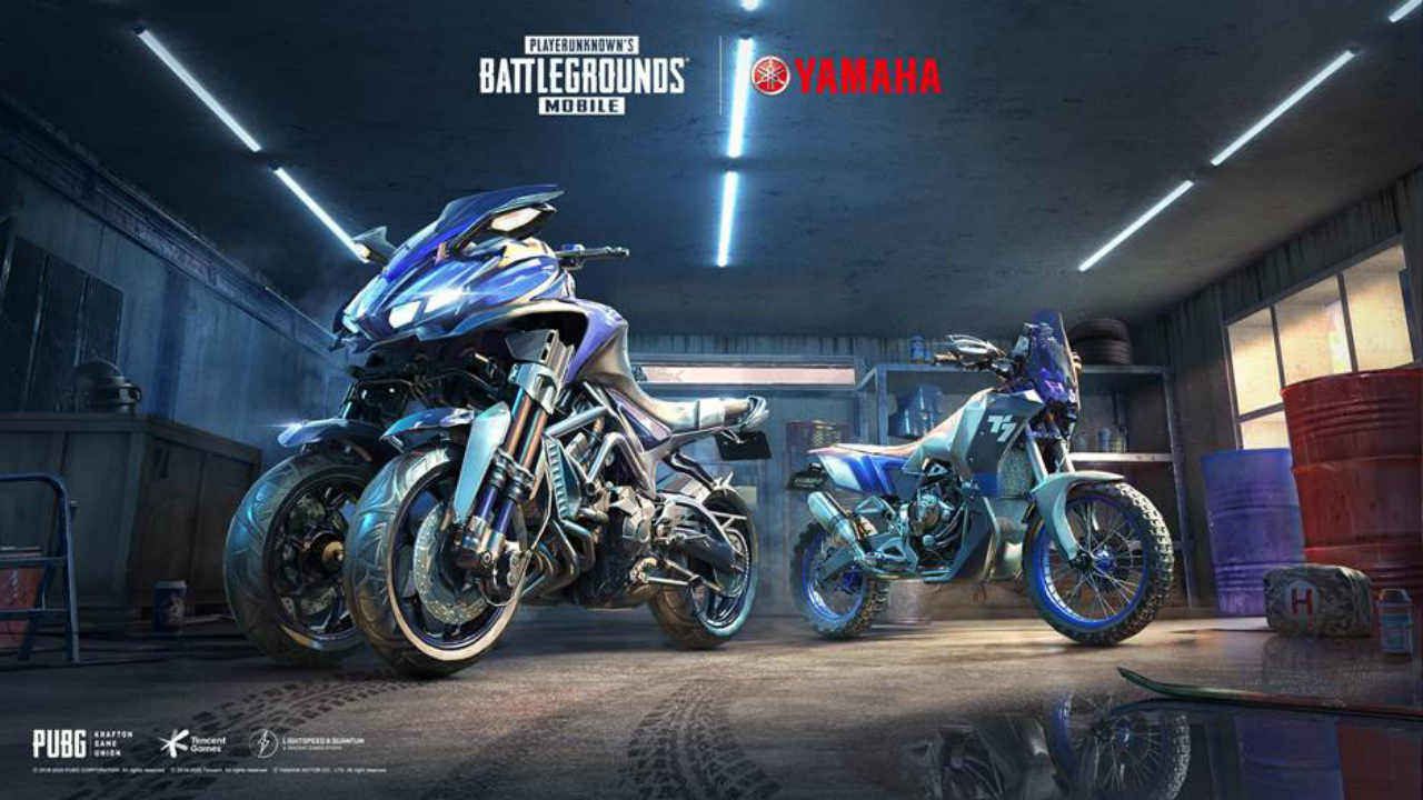 PUBG Mobile partners with Yamaha for vehicle skins and character outfits