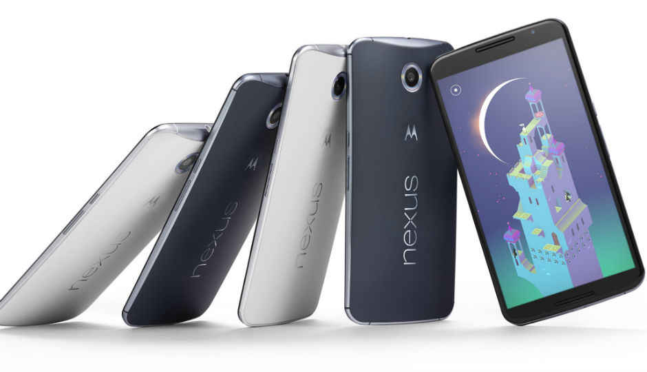 Nexus 6 coming on Nov. 18 for Rs. 40,000 for 32GB variant