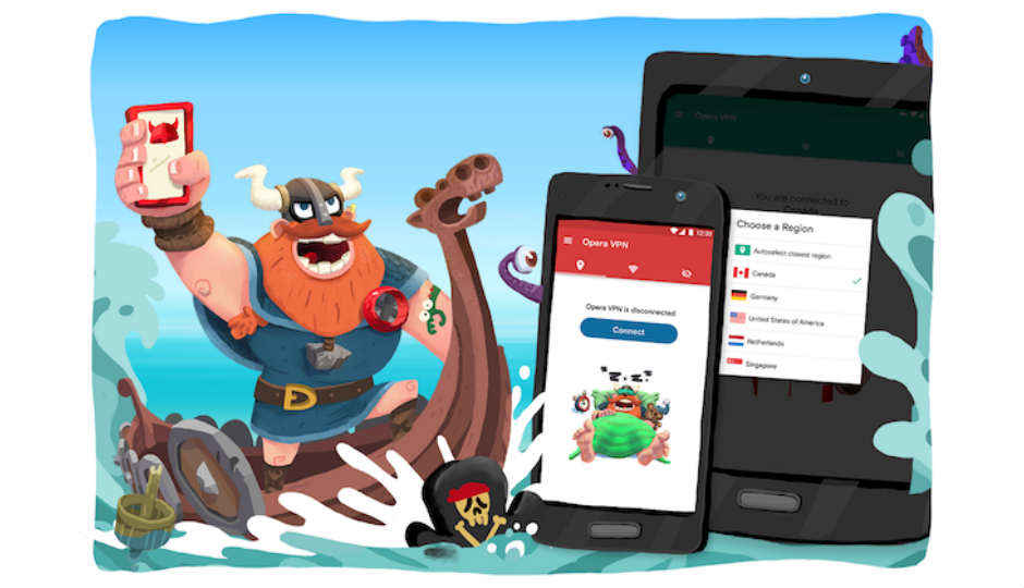 Opera’s free VPN comes to Android devices