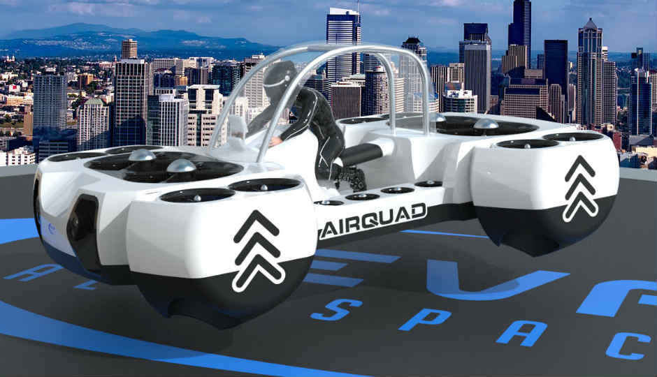 Neva’s AirQuadOne is yet another flying car concept studded with practicality