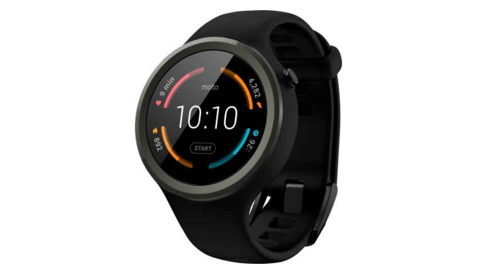 Moto 360 Sport launched in India at Rs. 19,999