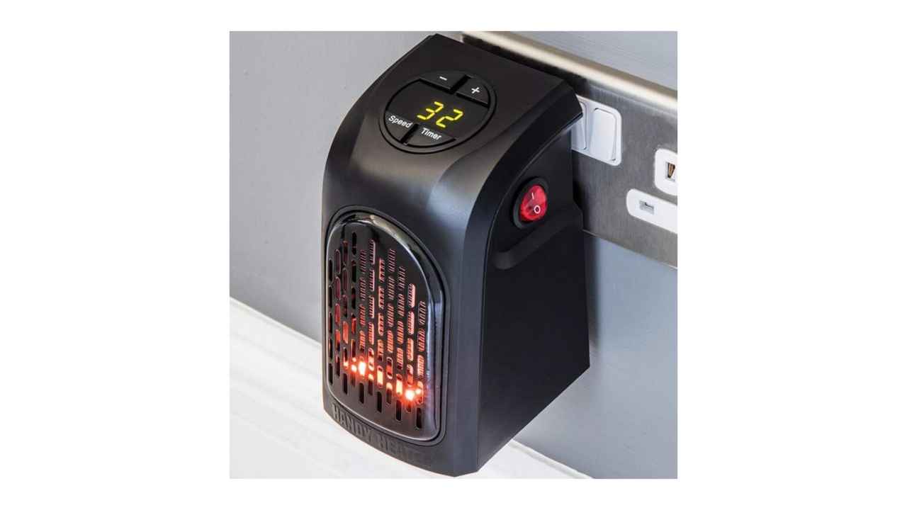 Compact plug-in room heaters for small spaces