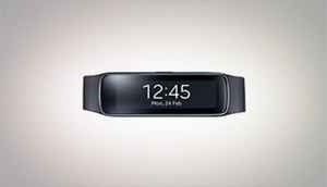 Samsung Gear Fit: Samsung's curved display wearable device.