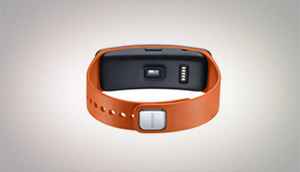 Samsung Gear Fit: Samsung's curved display wearable device.