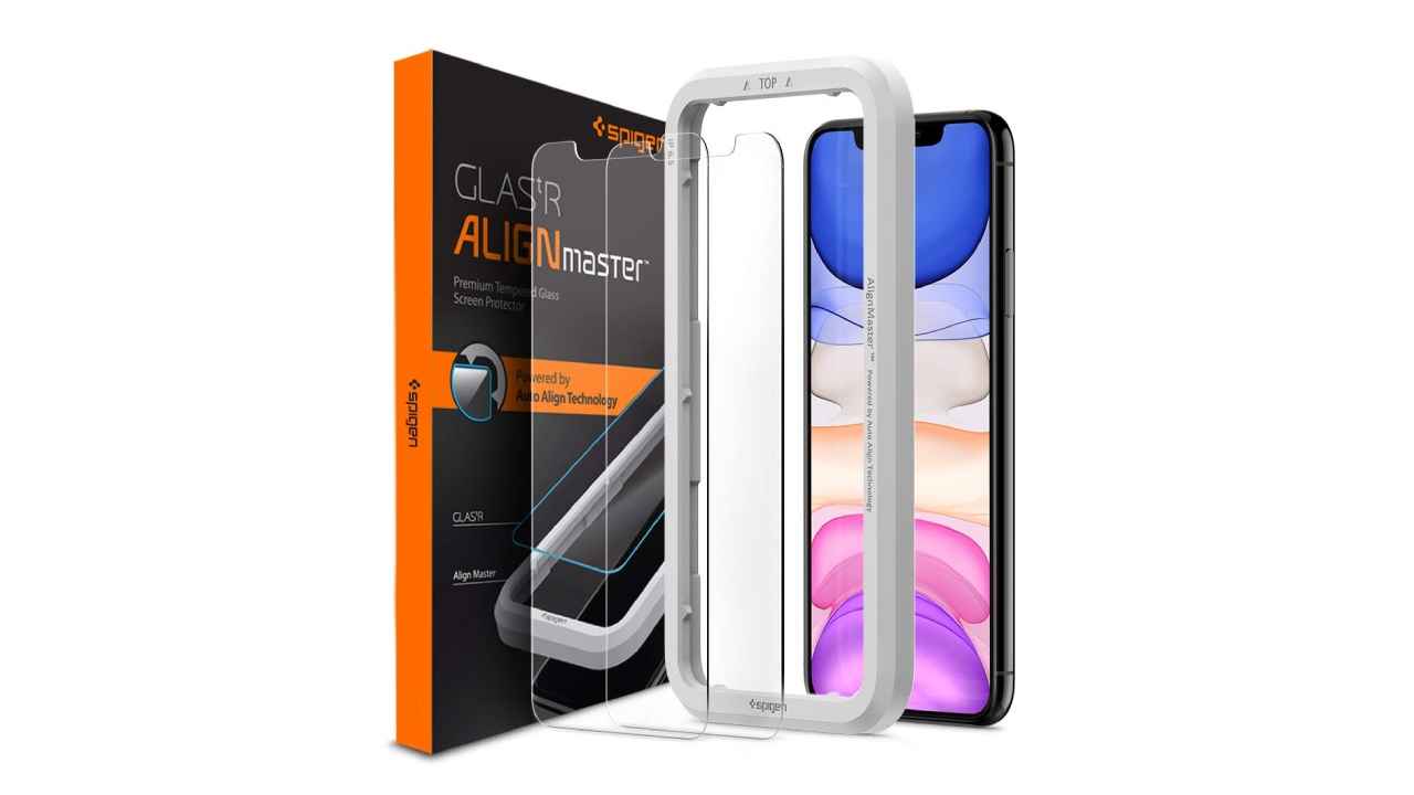 Tempered glass screen protectors for iPhone 11 and iPhone XR