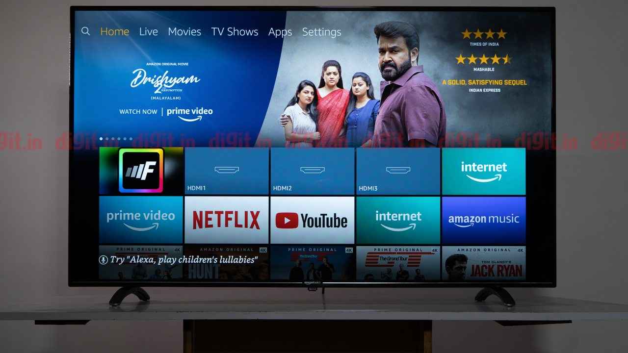AmazonBasics 55-inch 4K Fire TV Edition TV Review Review : A unique UI in a sea of homogenous Android TVs