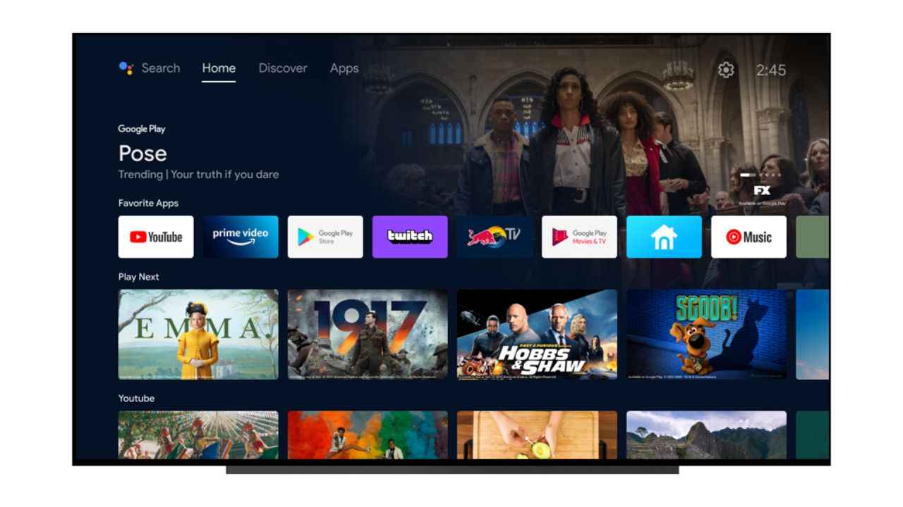 Android TV UI update makes it a lot like Google TV