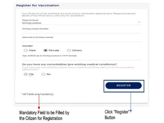 How to register for CoWin COVID-19 vaccine?