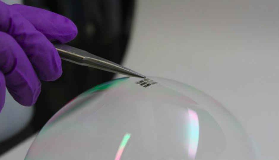 MIT Research has ultra-thin solar cells lighter than a soap bubble