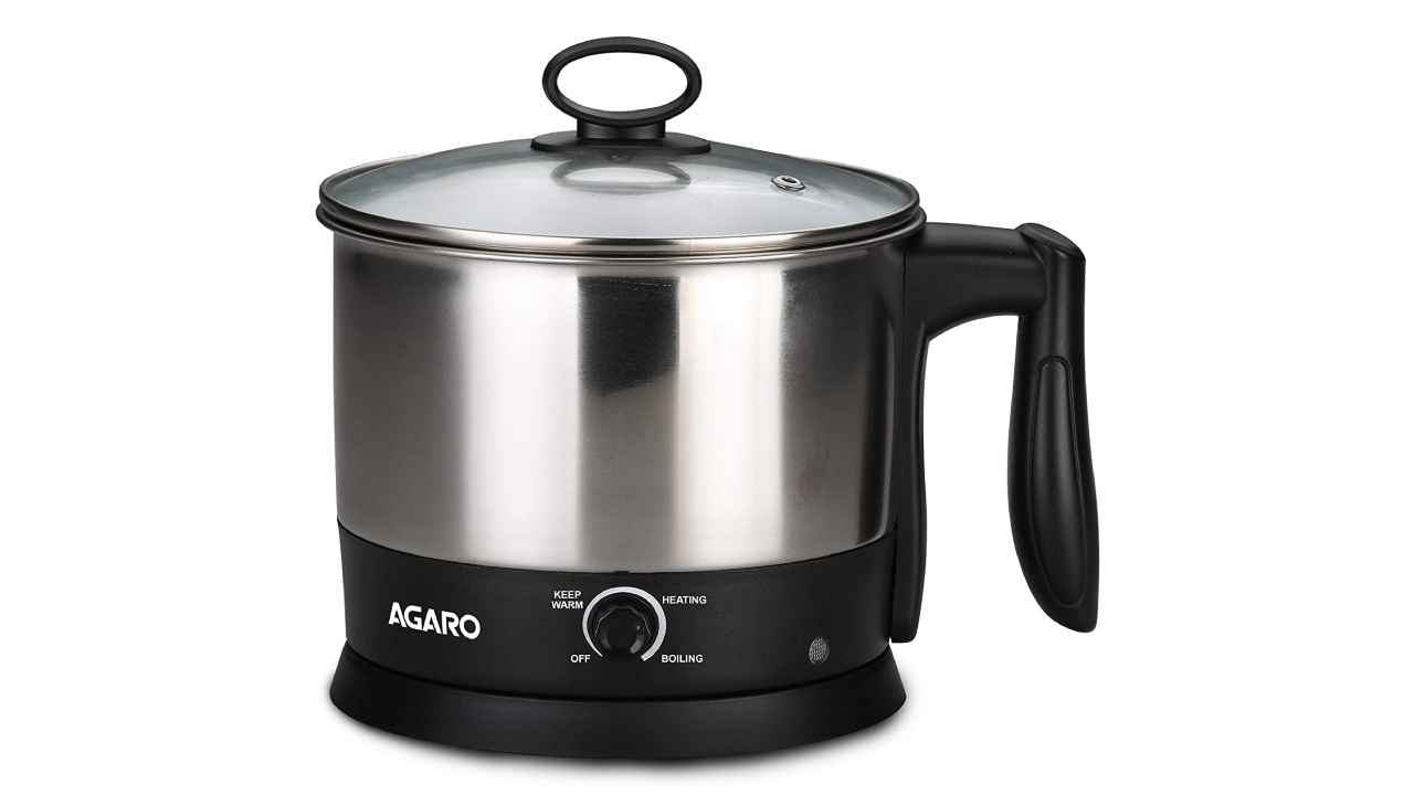 Wide-mouth electric kettles that are easy to clean