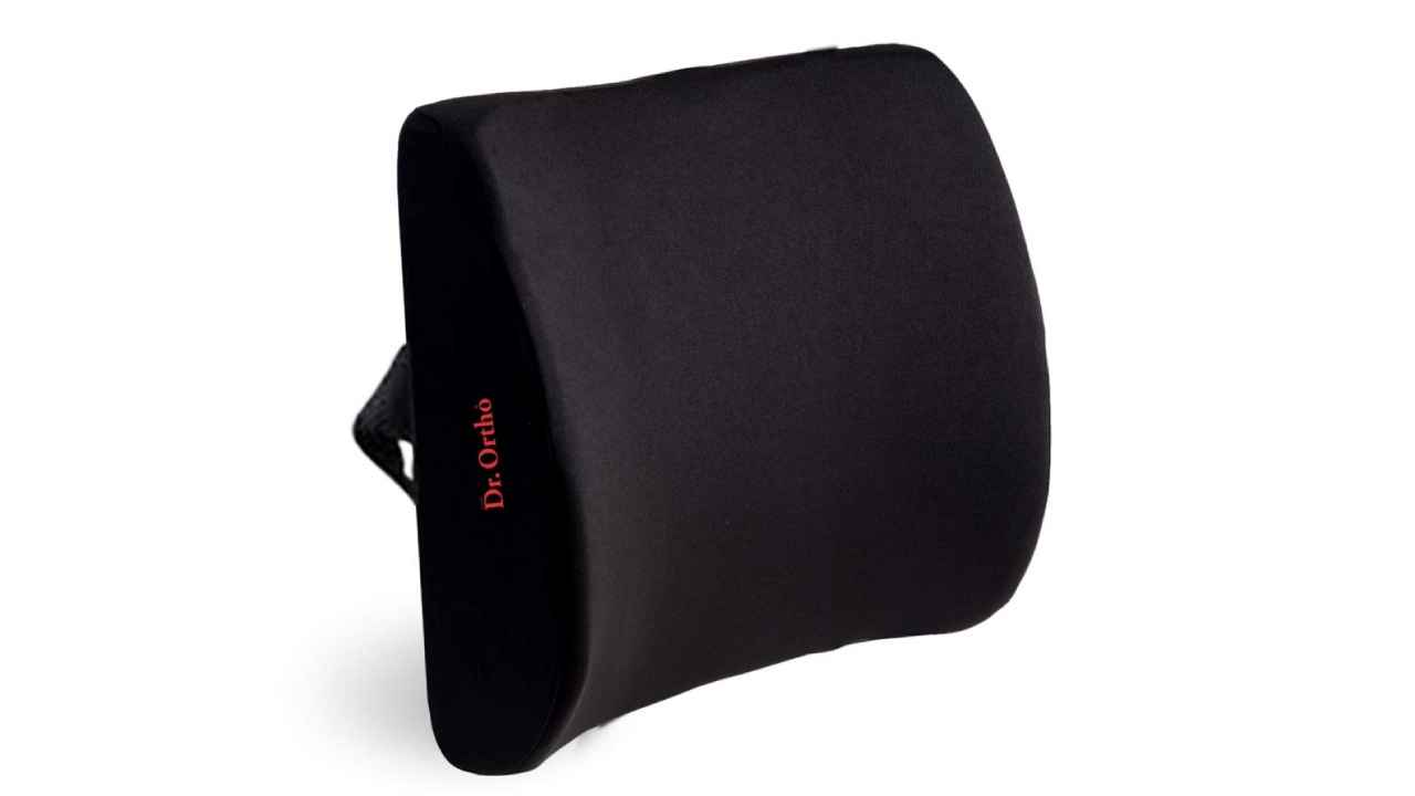 Car seat back supports for driving comfort