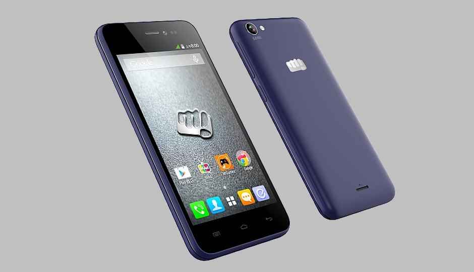 Micromax Canvas Pep, quad-core dual-SIM phone launched at Rs 5999